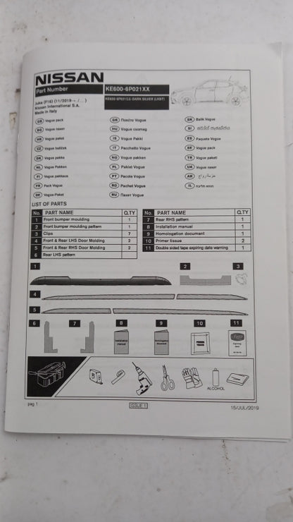 Original OE NISSAN Styling Kit KE6006P021DS