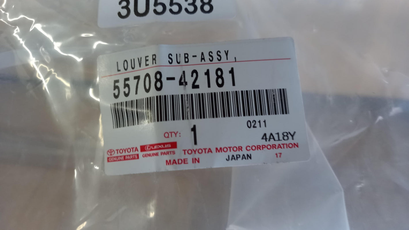Original TOYOTA RAV4 2012-2019 Windschutzscheibenverkleidung 5570842181