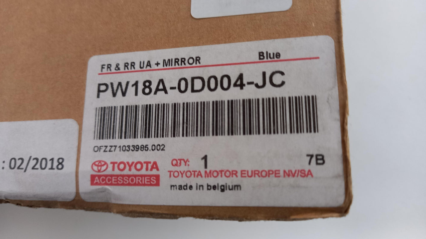 Original OE TOYOTA Dekorfolie PW18A0D004JC