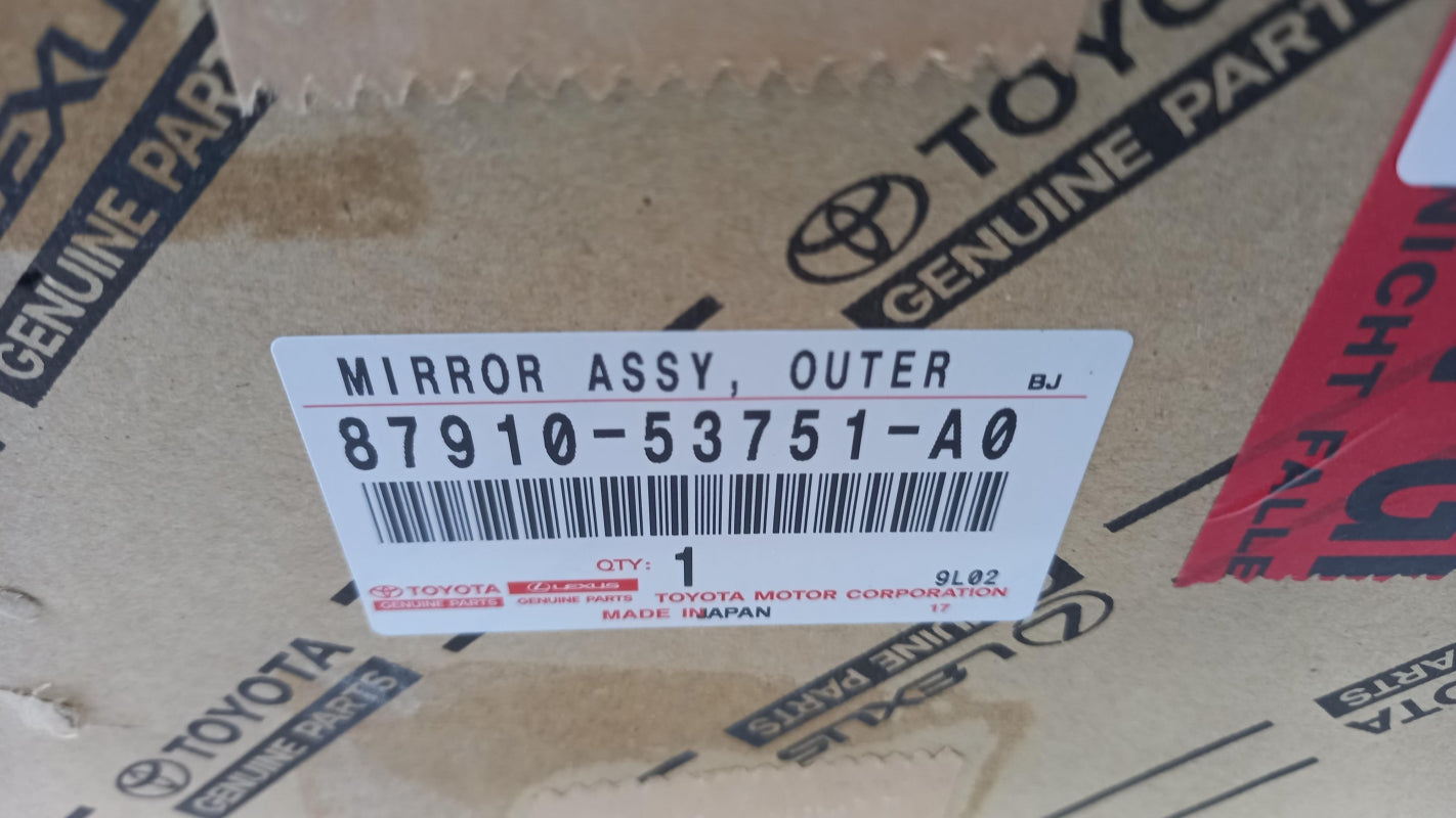 Original LEXUS IS 2013-2015 Außenspiegel Rechts 8791053751A0