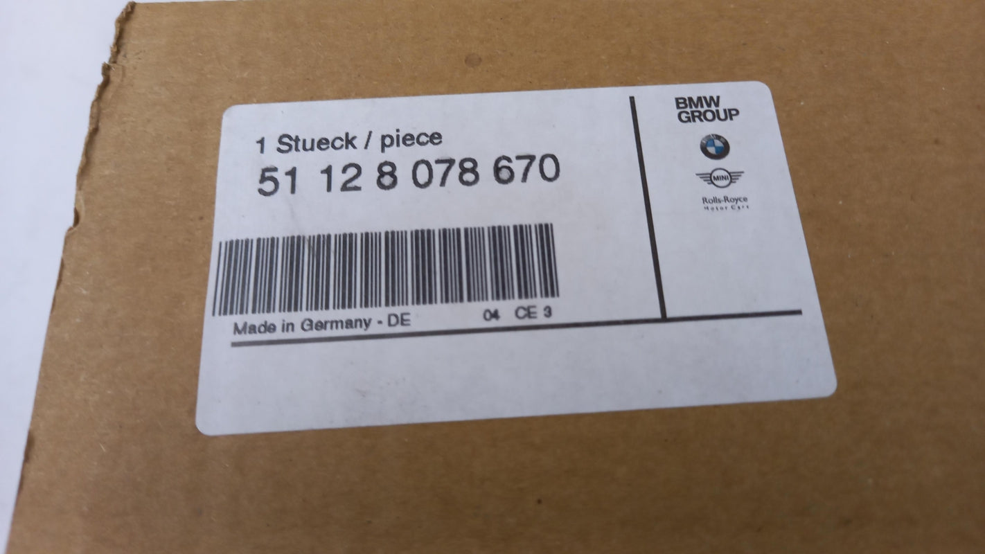 Original BMW X5 G05 X6 G06 Auspuffblende schwarz rechts 51128078670