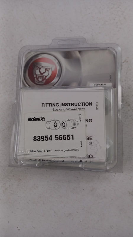 Original JAGUAR F-Type XF XJ XK XE Range Radmutter Satz schwarz C2D42935