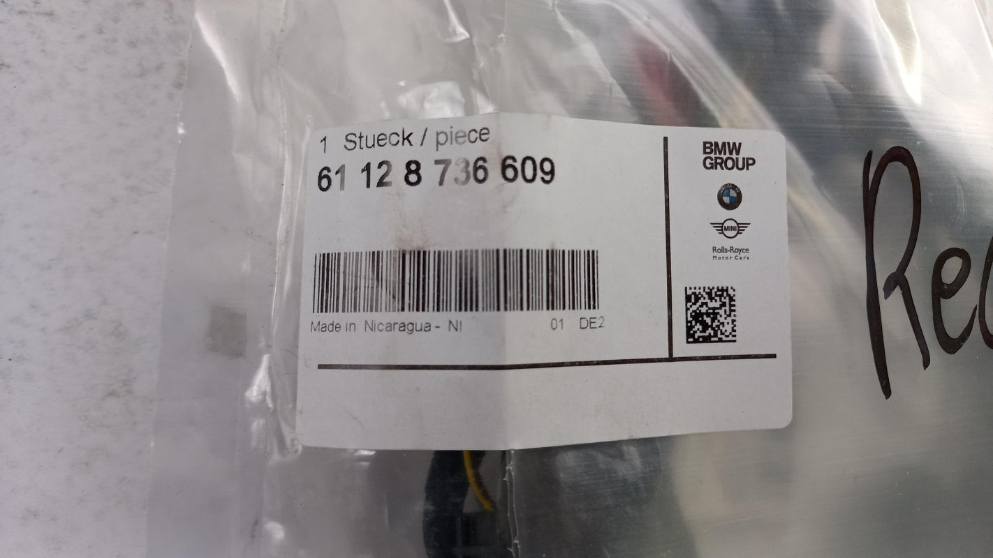 Original BMW X5 G05 Stoßstangen Kabelbaum Leitungssatz hinten 61128736609