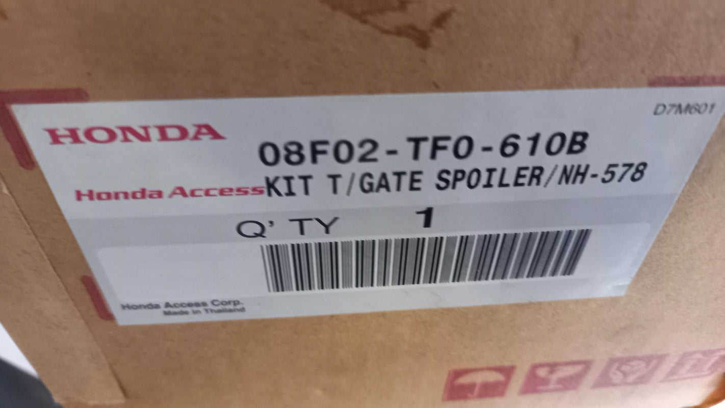 Original HONDA Jazz Heckspoiler Weiß 08F02TF0610B