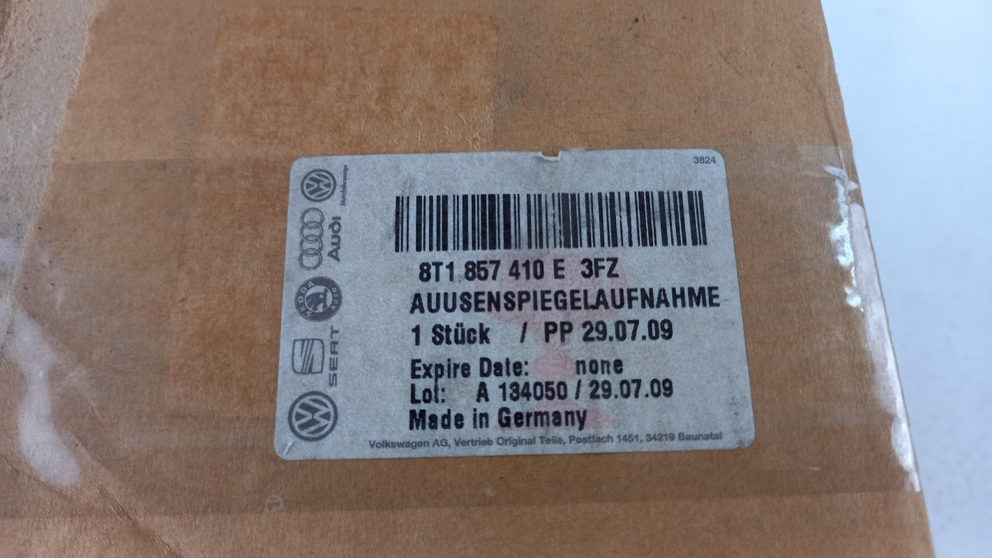 Original AUDI A5 8T 08-11 Außenspiegel schwarz rechts 8T1857410E3FZ