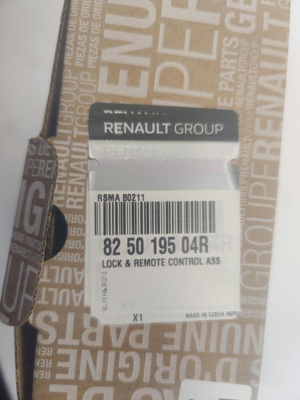 Original OE RENAULT Türschloss 825019504R