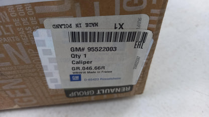 Original OPEL Movano  Bremssattel Hinten Rechts 95522003