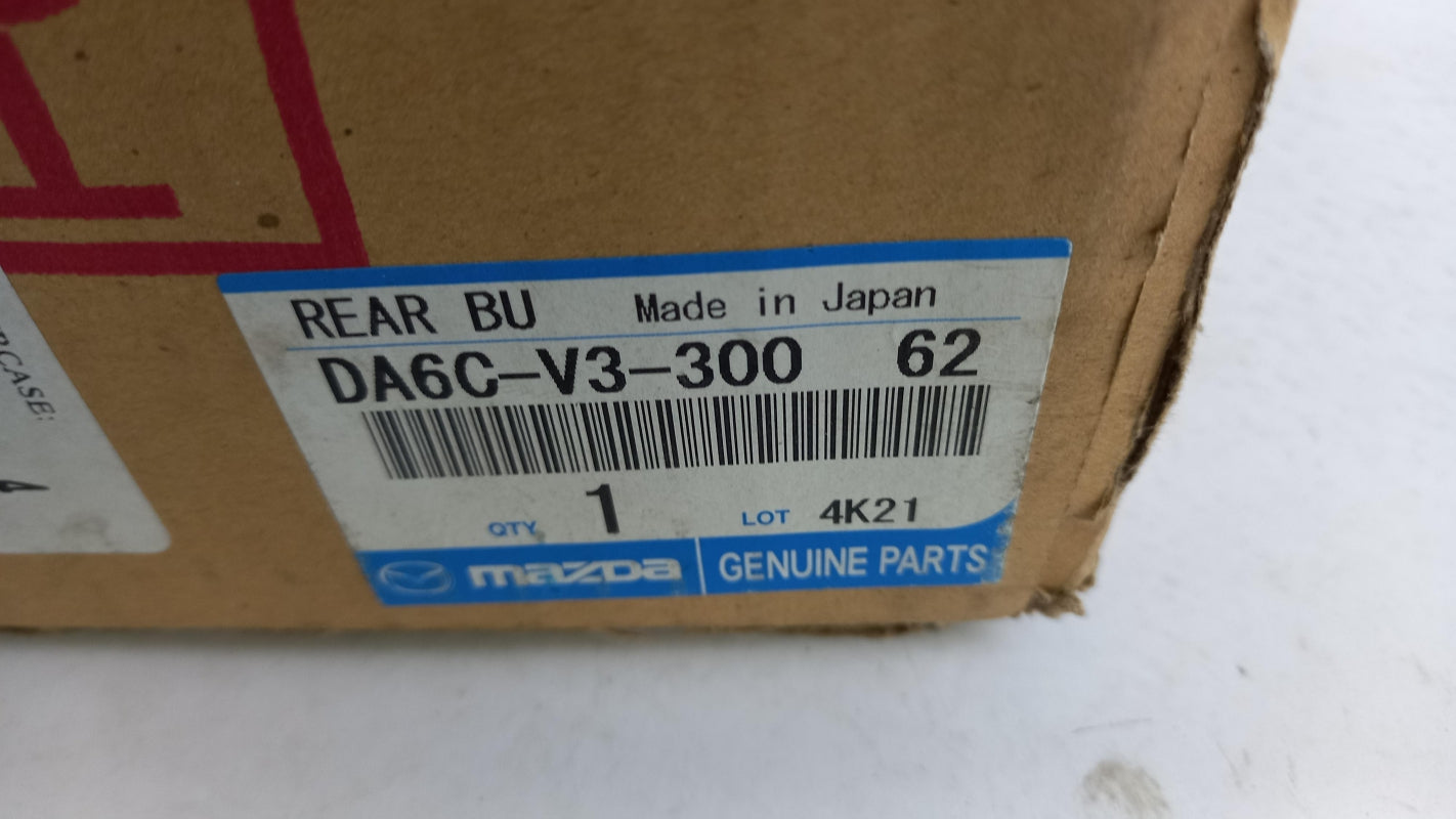 Original MAZDA 2 (DJ) Stoßfängerabdeckung soul rot hinten DA6CV330062