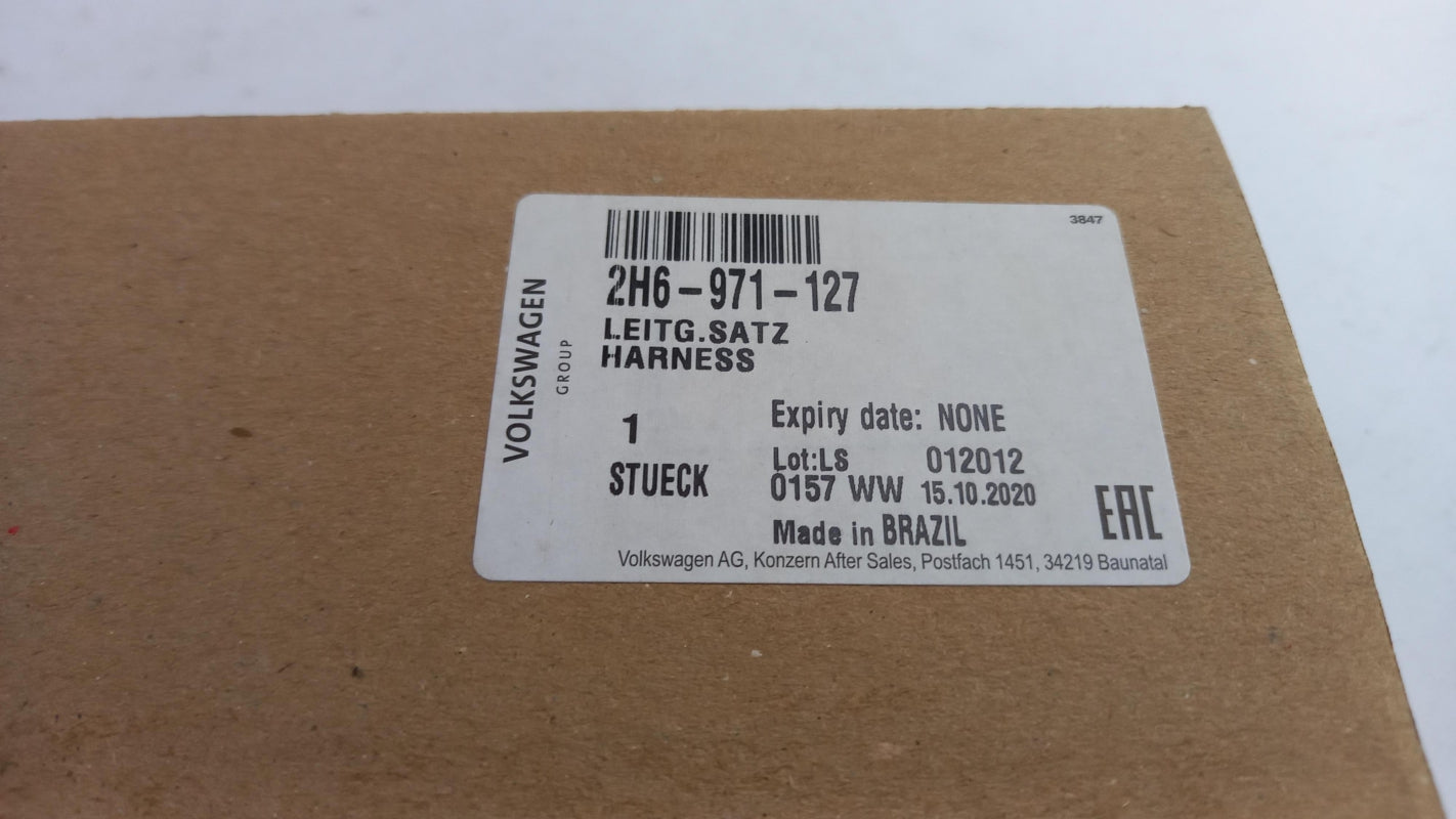 Original VW Amarok S6 17-22 Stoßstange Kabelbaum PDC hinten 2H6971127