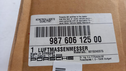 Original PORSCHE 987 Boxster Cayman Luftmassenmesser 98760612500