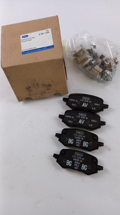 Original FORD Puma JK 1.0 EcoBoost Bremsbeläge Hinten 2551324