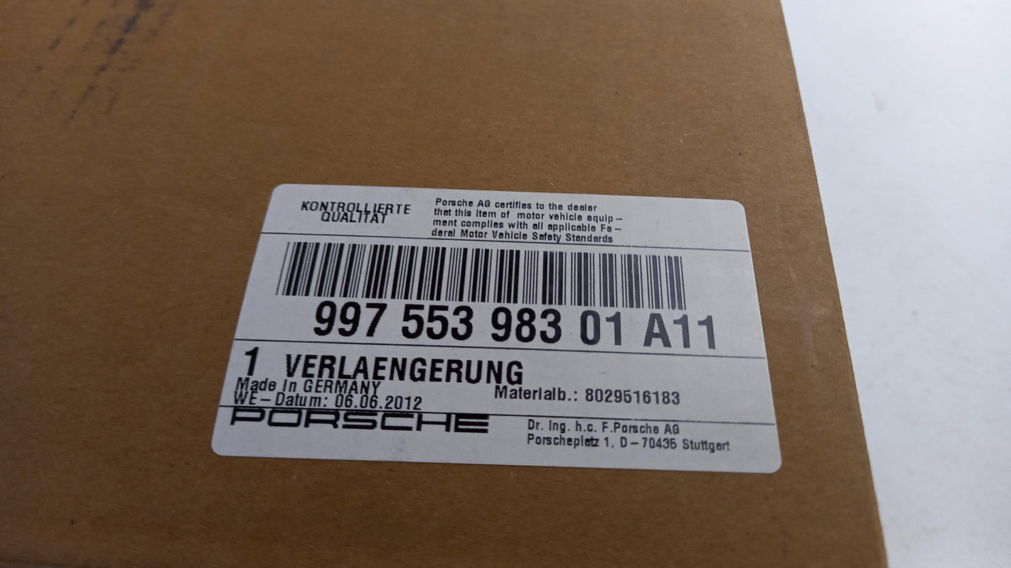 Original PORSCHE 911 997 Mittelkonsole Teil 99755398301A11