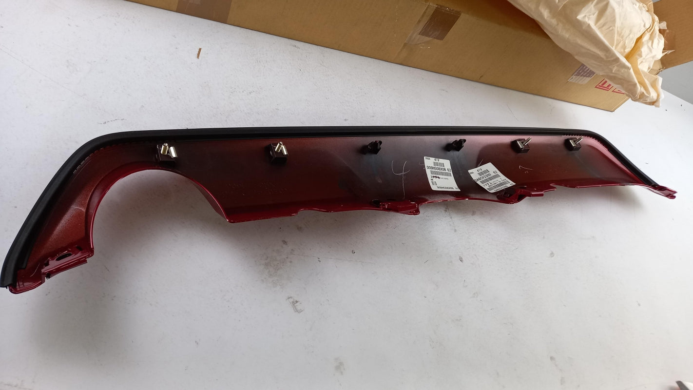 Original MAZDA 2 (DJ) Stoßfängerabdeckung soul rot hinten DA6CV330062