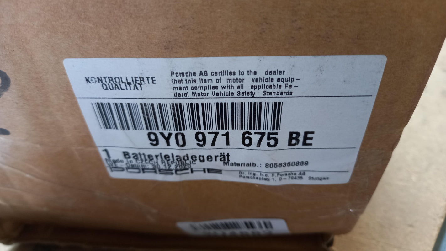 Original OE PORSCHE Batterieladegerät 9Y0971675BE