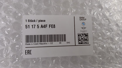 Original OE BMW Kotflügel Zierleiste 51175A4FFE8