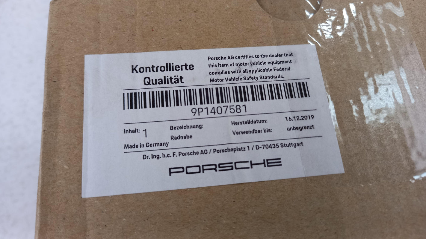 Original OE PORSCHE Radnabe 9P1407581