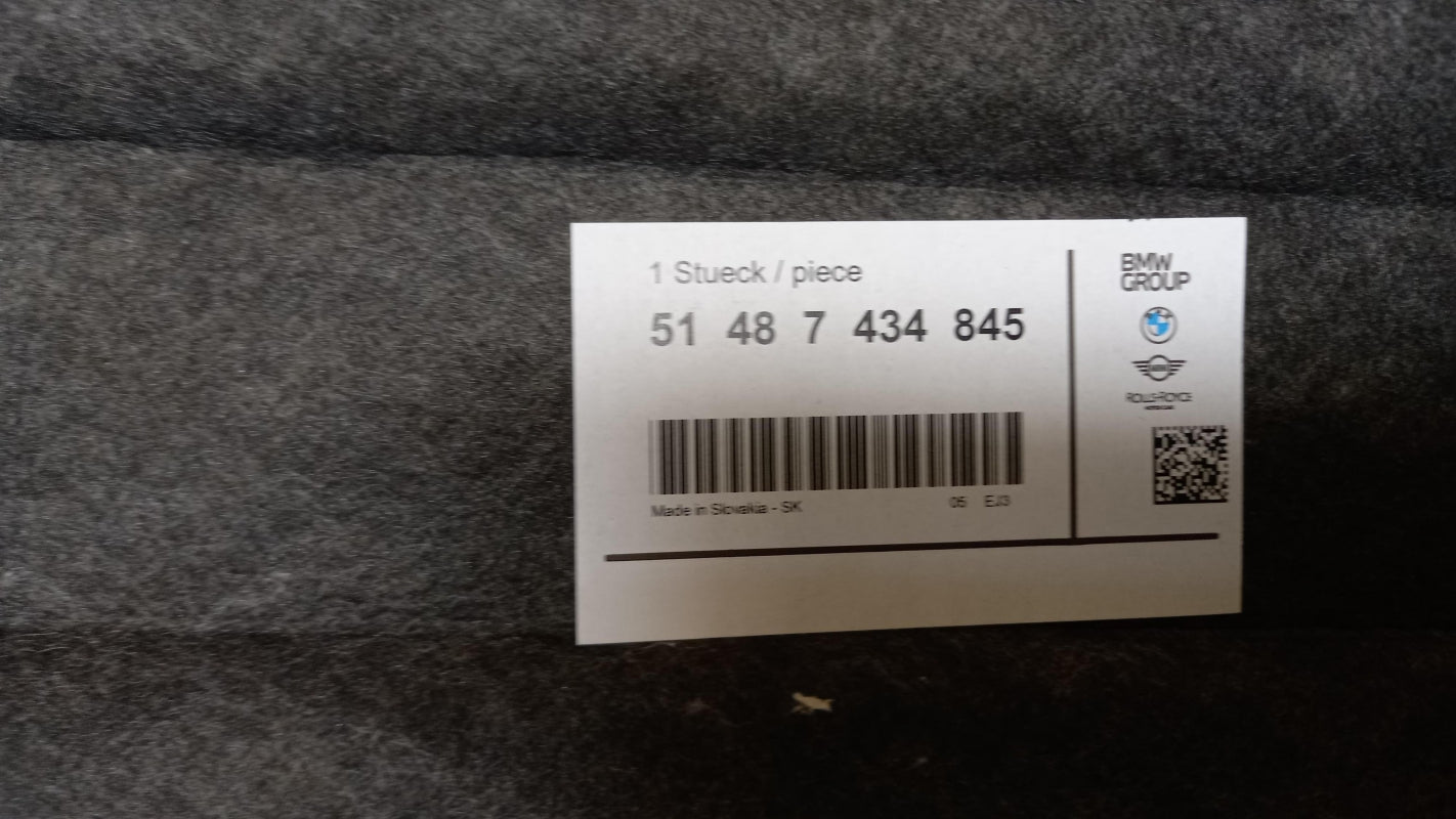 Original BMW 3er G20 G21 Motorraumdämmung 51487434845