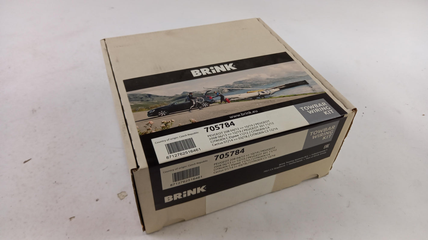 BRINK Anhängerkupplung Elektrosatz 13-pol für PSA 208 2008 301 C4 C3 705784
