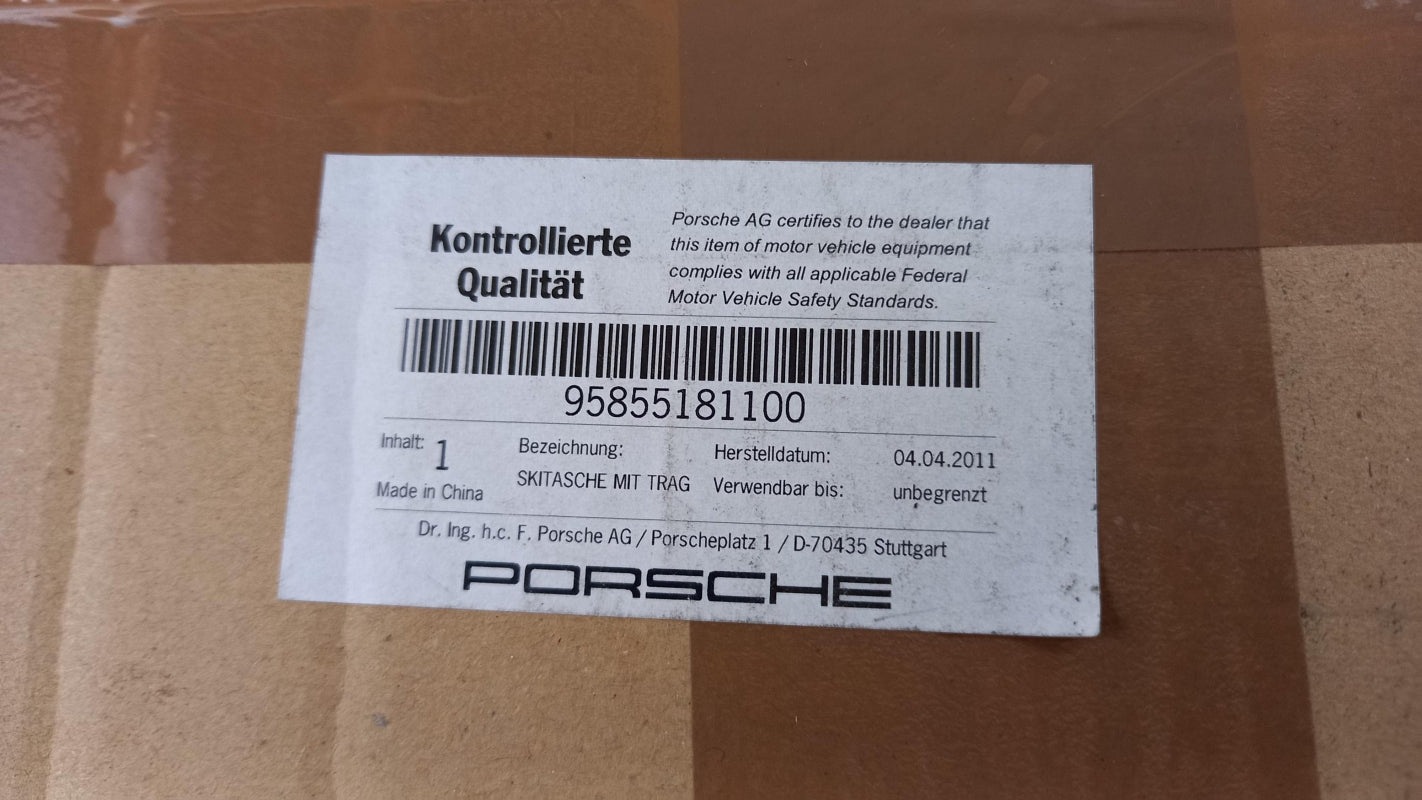 Original OE PORSCHE Aufbewahrungstasche 95855181100
