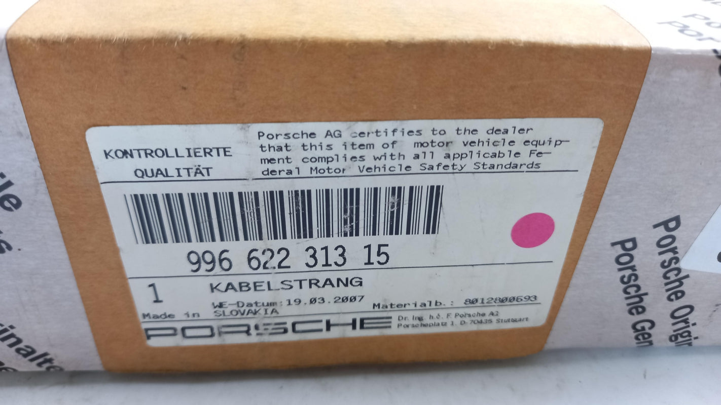 Original PORSCHE 996 2002-2005 Kabelbaum Vorne Links 99662231315