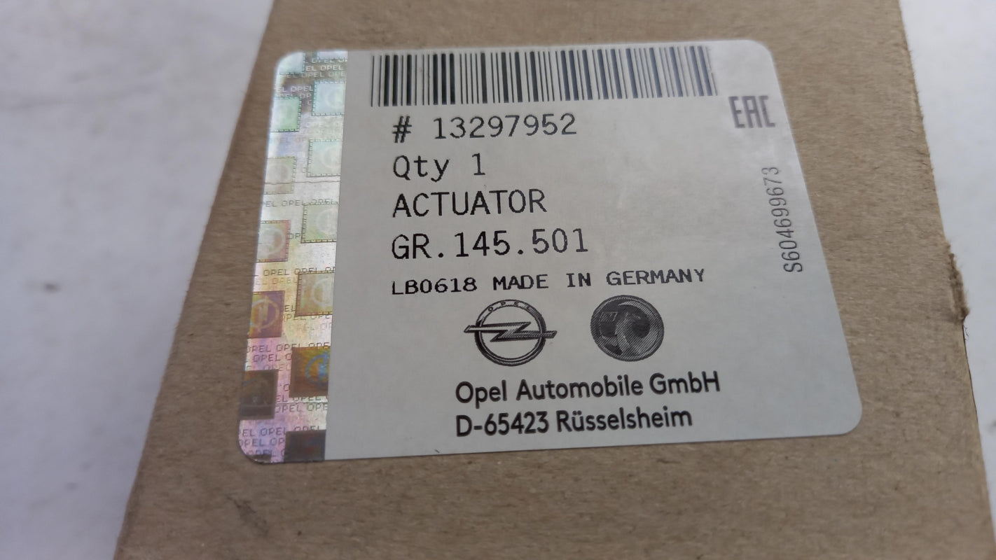 Original OPEL Astra-H Verdeckklappe Stellmotor rechts 13297952