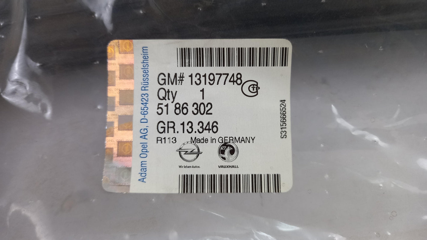 Original OPEL Astra-H Dach Gummidichtung hinten links 13197748
