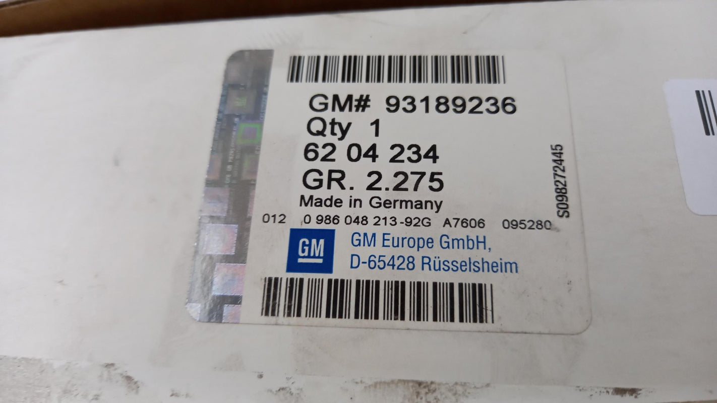 Original OE OPEL Generatorfreilauf 93189236