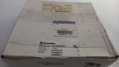 Original JEEP Grand Cherokee DODGE Durango '16-'20 Bremsbeläge vorne K68303052AA