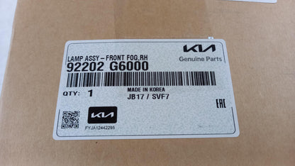 Original OE HYUNDAI/KIA Nebelscheinwerfer 92202G6000