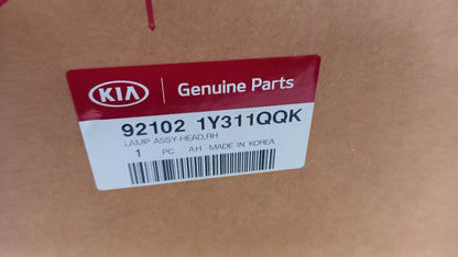 Original KIA Picanto 11-16 Hauptscheinwerfer rechts 921021Y311QQK