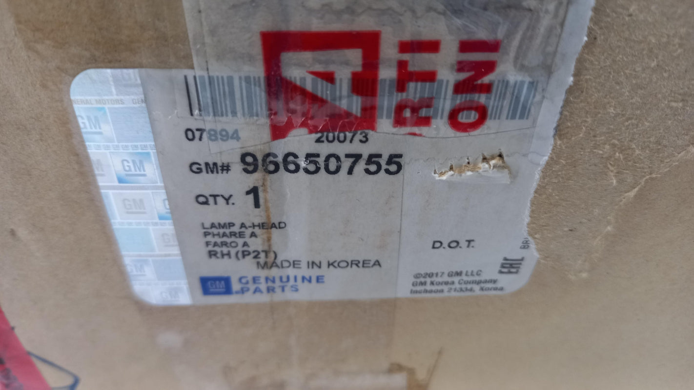 Original OE OPEL Scheinwerfer 96650755