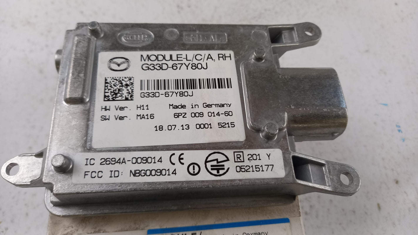 Original MAZDA CX-7 Mazda3 Mazda6 Steuergerät G33D67Y80J