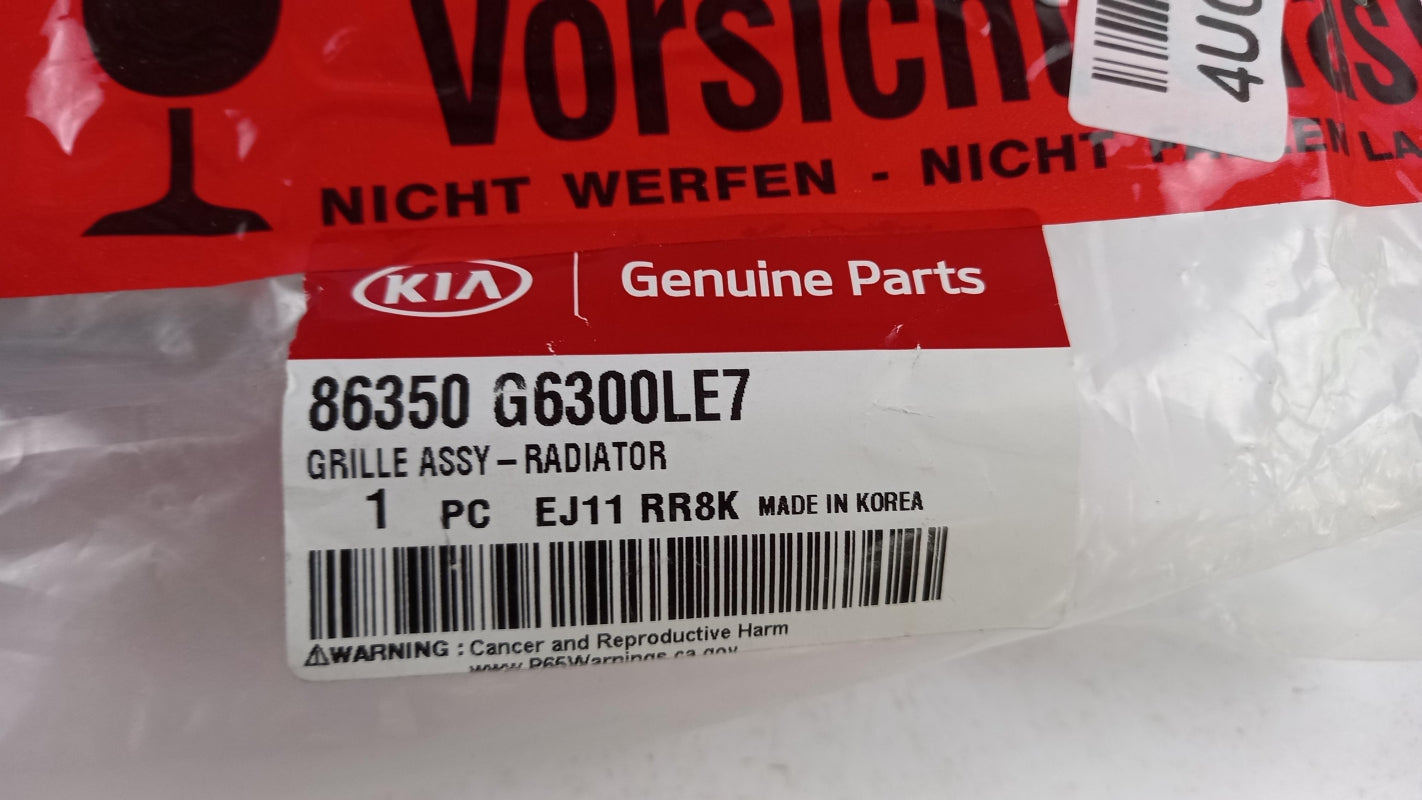 Original OE HYUNDAI/KIA Kühlergitter 86350G6300LE7