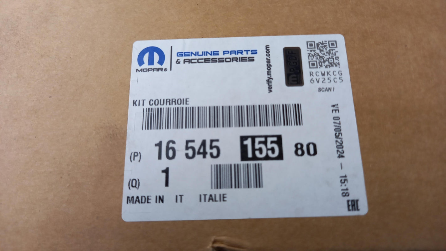 Original OE Peugeot Zahnriemensatz 1654515580