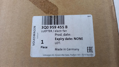 Original AUDI Q2 Q3 VW Tiguan Passat SKODA Kodiaq Superb Kühlerlüfter 3Q0959455B