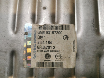 Original OPEL Astra-G 1.6 Abgasanlage Schalldämpfer hinten 93197200