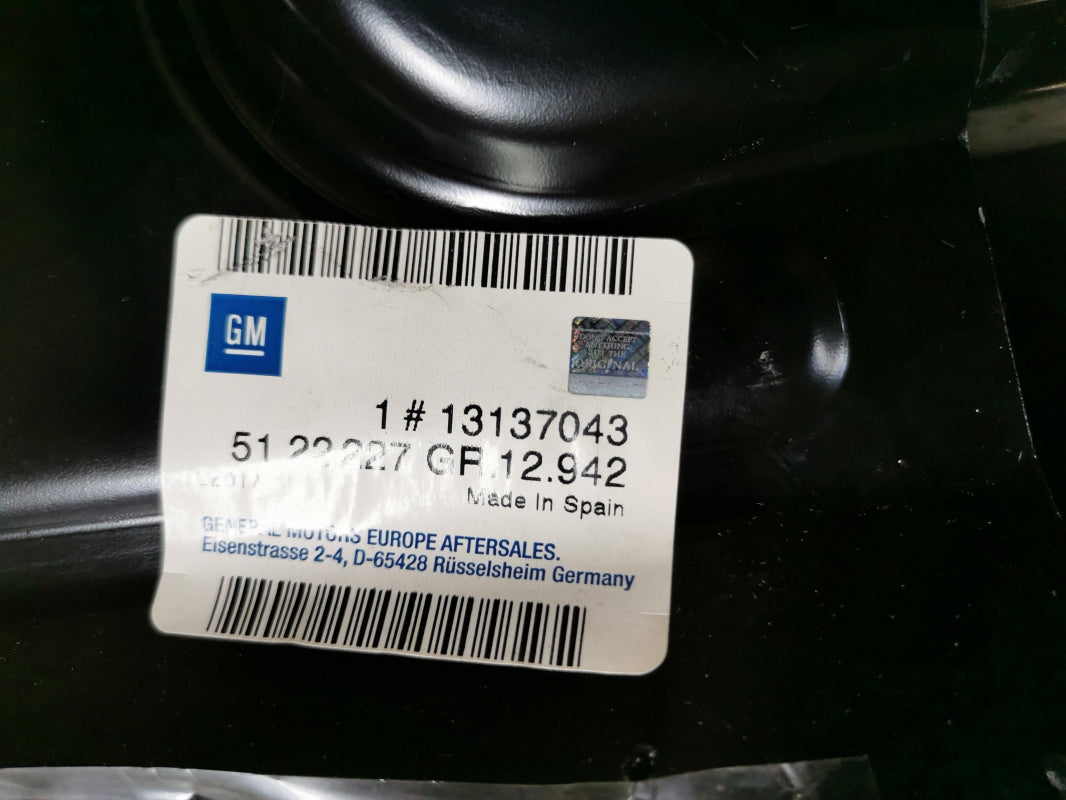 Original OPEL Meriva-A B-Säule Seitenverstärkung außen links 13137043