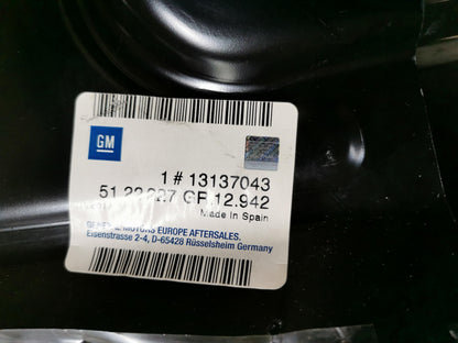 Original OPEL Meriva-A B-Säule Seitenverstärkung außen links 13137043