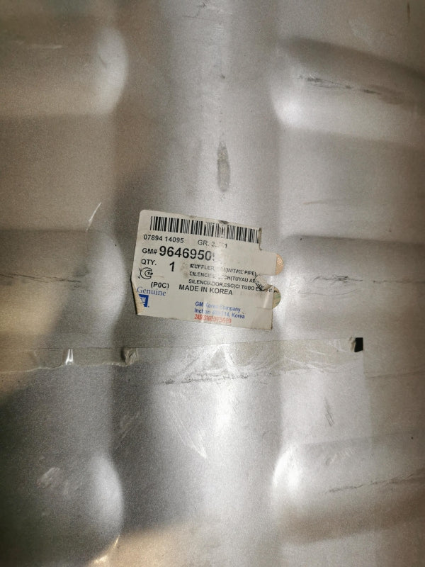 Original OE OPEL Abgasanlage Schalldämpfer 96469509