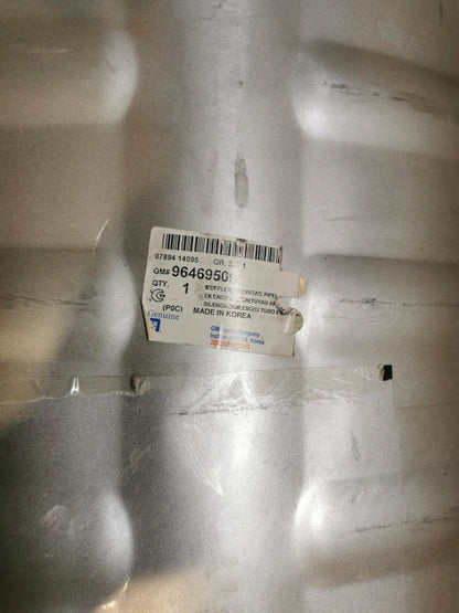 Original OE OPEL Abgasanlage Schalldämpfer 96469509