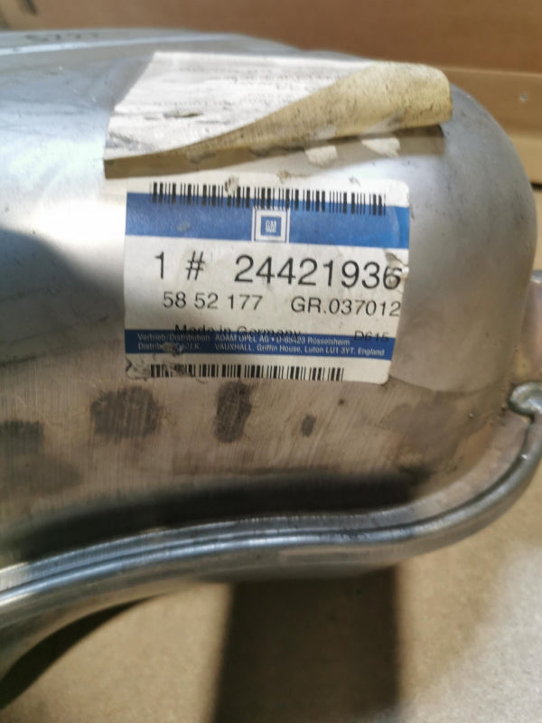 Original OPEL Vectra-C 2.2L Z22SE Abgasanlage Schalldämpfer hinten 24421936