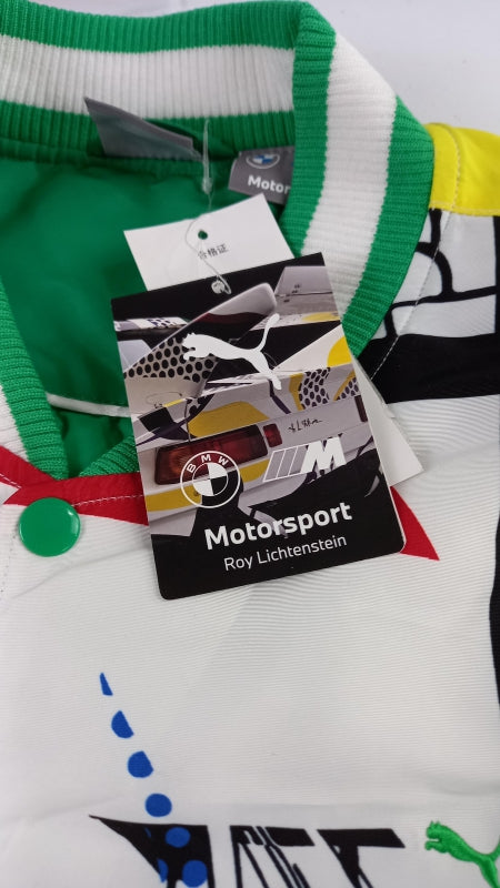 Original BMW M Motorsport Roy Lichtenstein Bomber Jacke Herren XL 80145B32D66