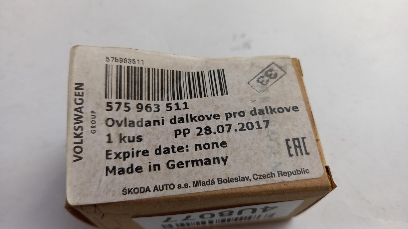 Original SEAT Ateca KH 2016- Funkfernbedienung für Standheizung 575963511