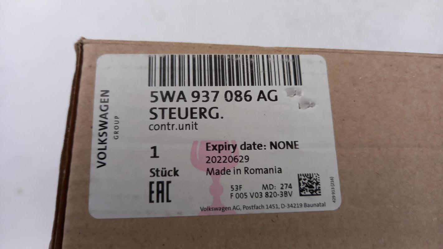 Original OE Volkswagen Steuergerät 5WA937086AG