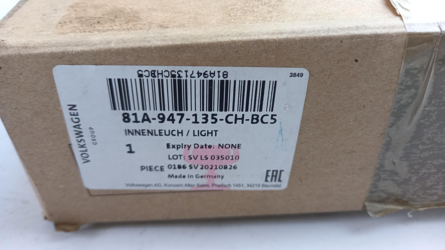 Original OE Volkswagen Innenleuchte 81A947135CHBC5