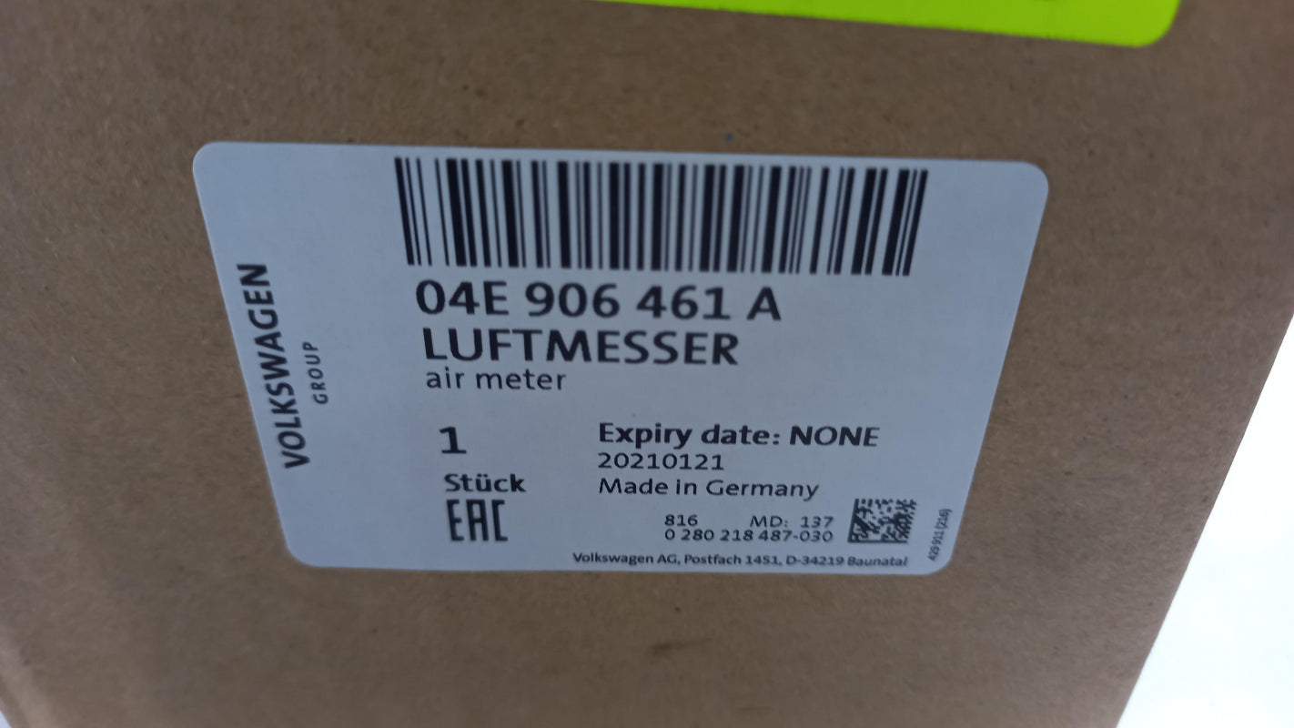 Original OE Volkswagen Luftmassenmesser 04E906461A