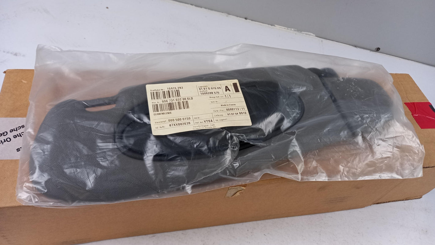 Original PORSCHE 911 Carrera 98-05 Sonnenblende grau rechts 99673103206ELD
