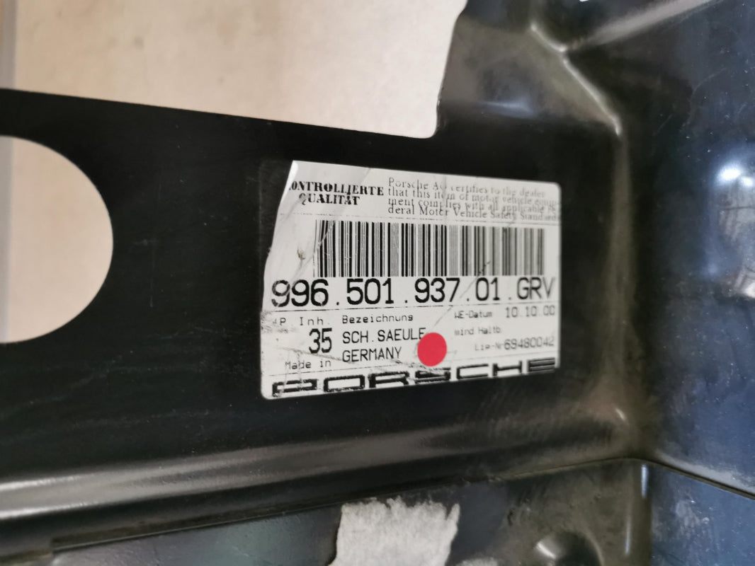 Original PORSCHE 911 996 Boxster 986 Scharniersäule links 99650193701GRV
