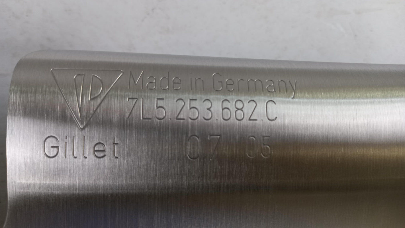 Original PORSCHE Cayenne I 9PA Auspuffblende rechts 95511125210