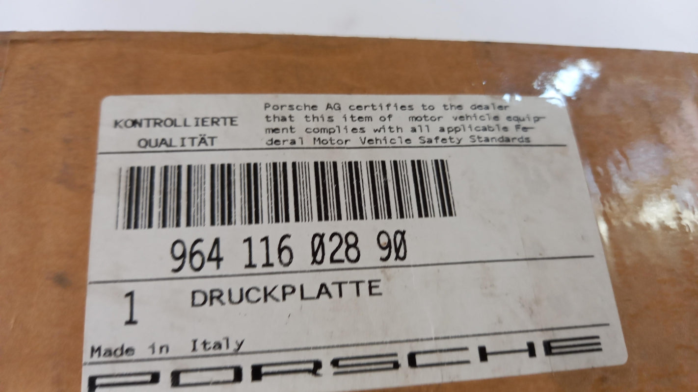 Original PORSCHE 911 964 Carrera 2 4 Kupplungsdruckplatte 96411602890